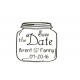 Save the Date - Mason Jar